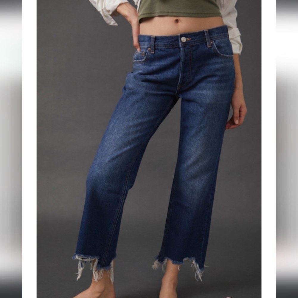 Free People we the free Maggie mid rise straight leg jean - Picture 10 of 16